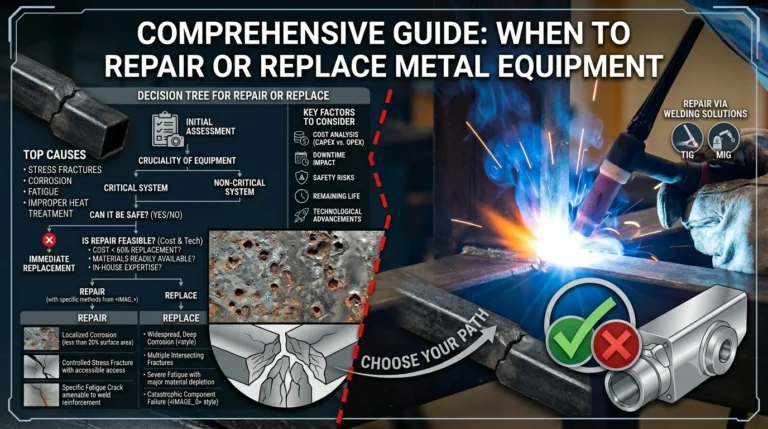 When to Repair or Replace Metal Equipment: A Comprehensive Guide